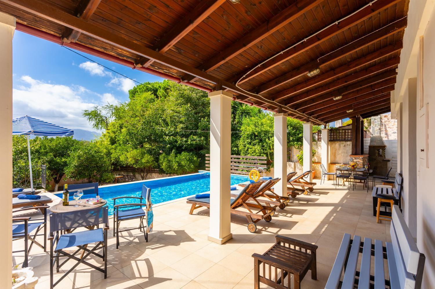 Villa Maro Large Private Pool Ac Wifi Κάτω Κεφαλάς Εξωτερικό φωτογραφία
