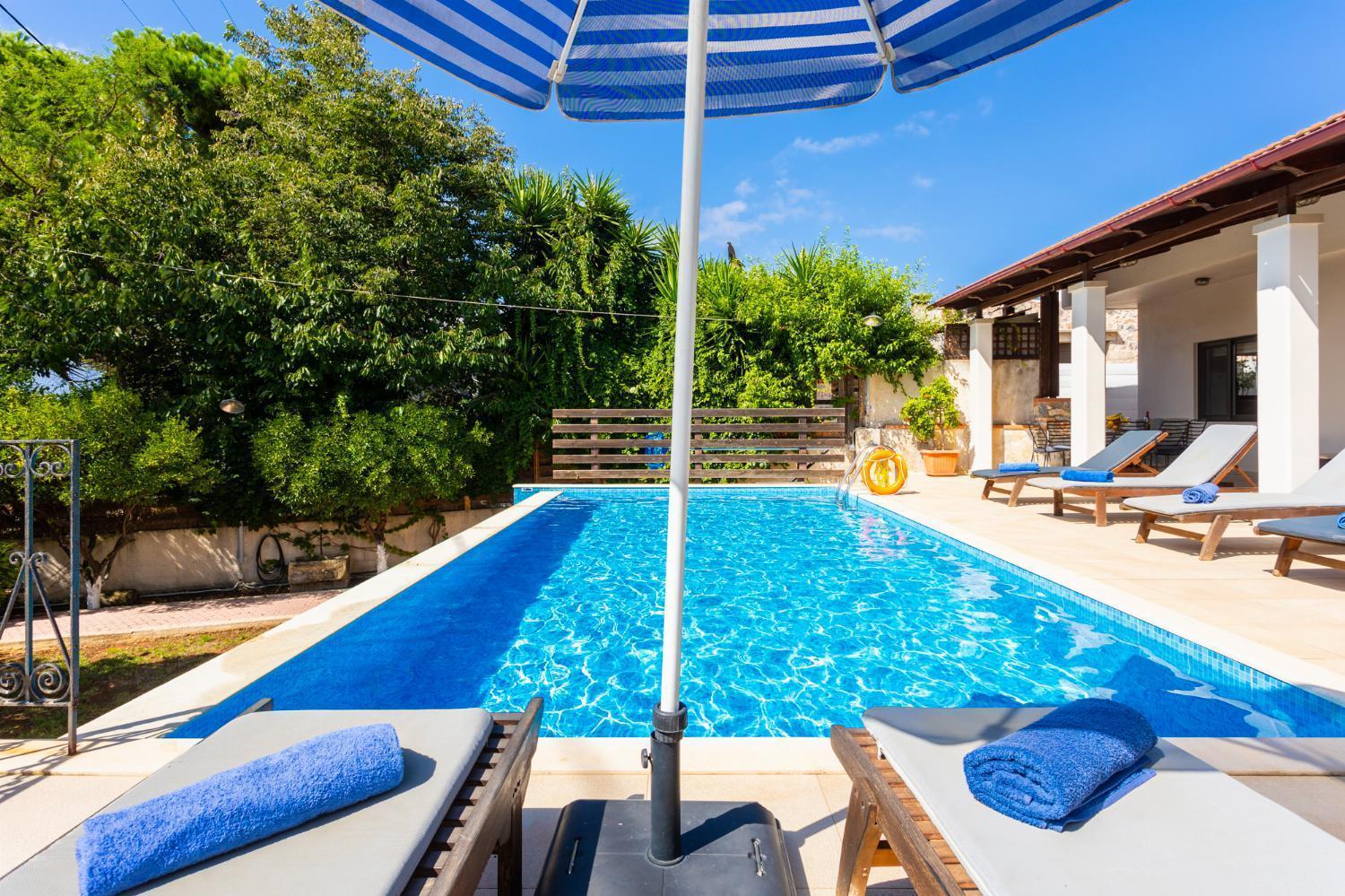 Villa Maro Large Private Pool Ac Wifi Κάτω Κεφαλάς Εξωτερικό φωτογραφία