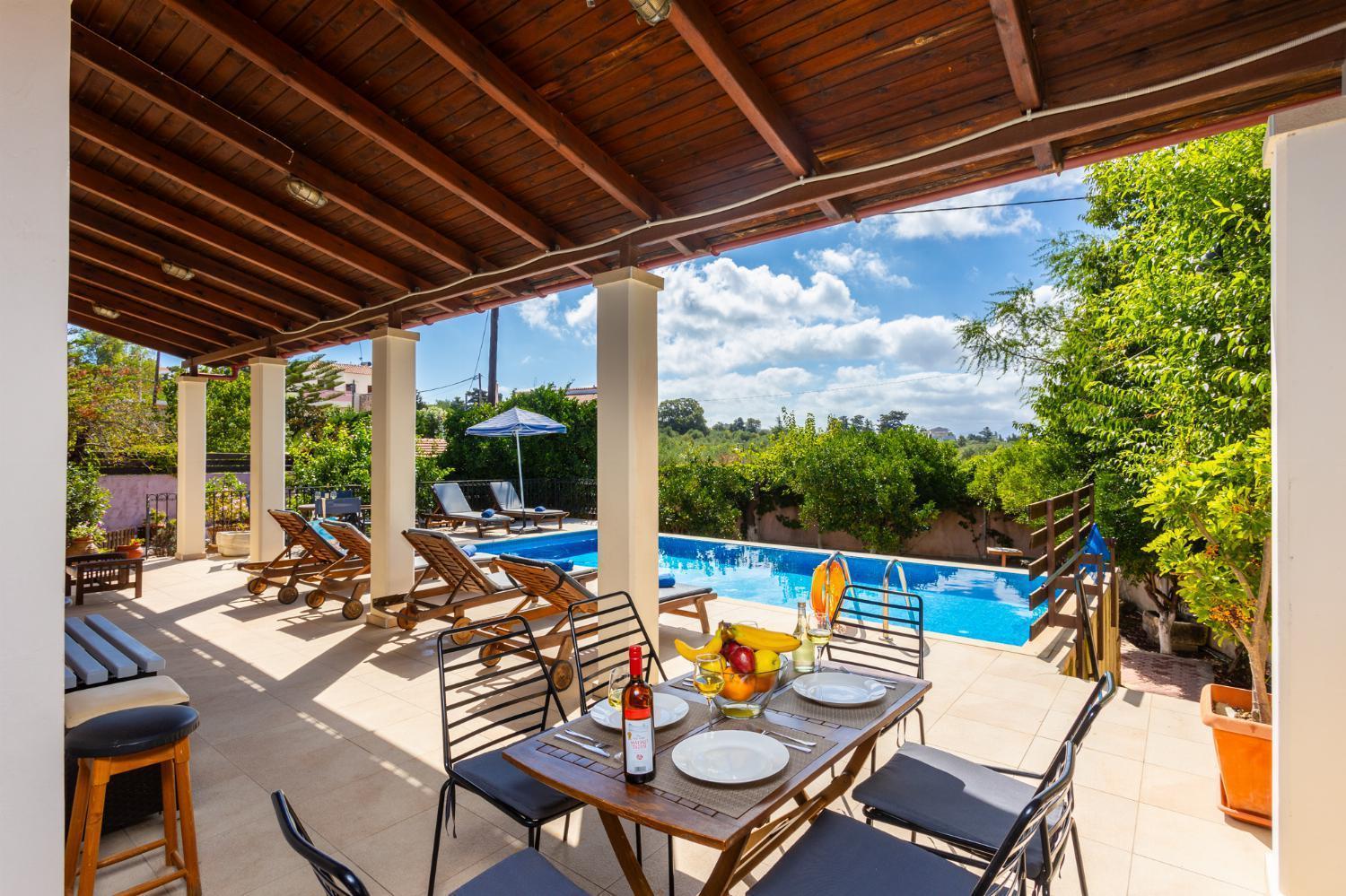 Villa Maro Large Private Pool Ac Wifi Κάτω Κεφαλάς Εξωτερικό φωτογραφία