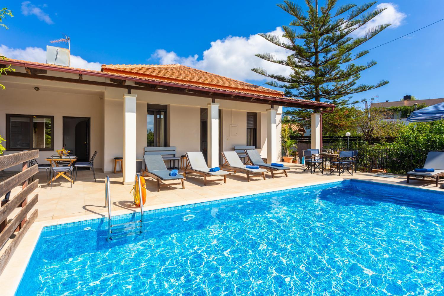 Villa Maro Large Private Pool Ac Wifi Κάτω Κεφαλάς Εξωτερικό φωτογραφία
