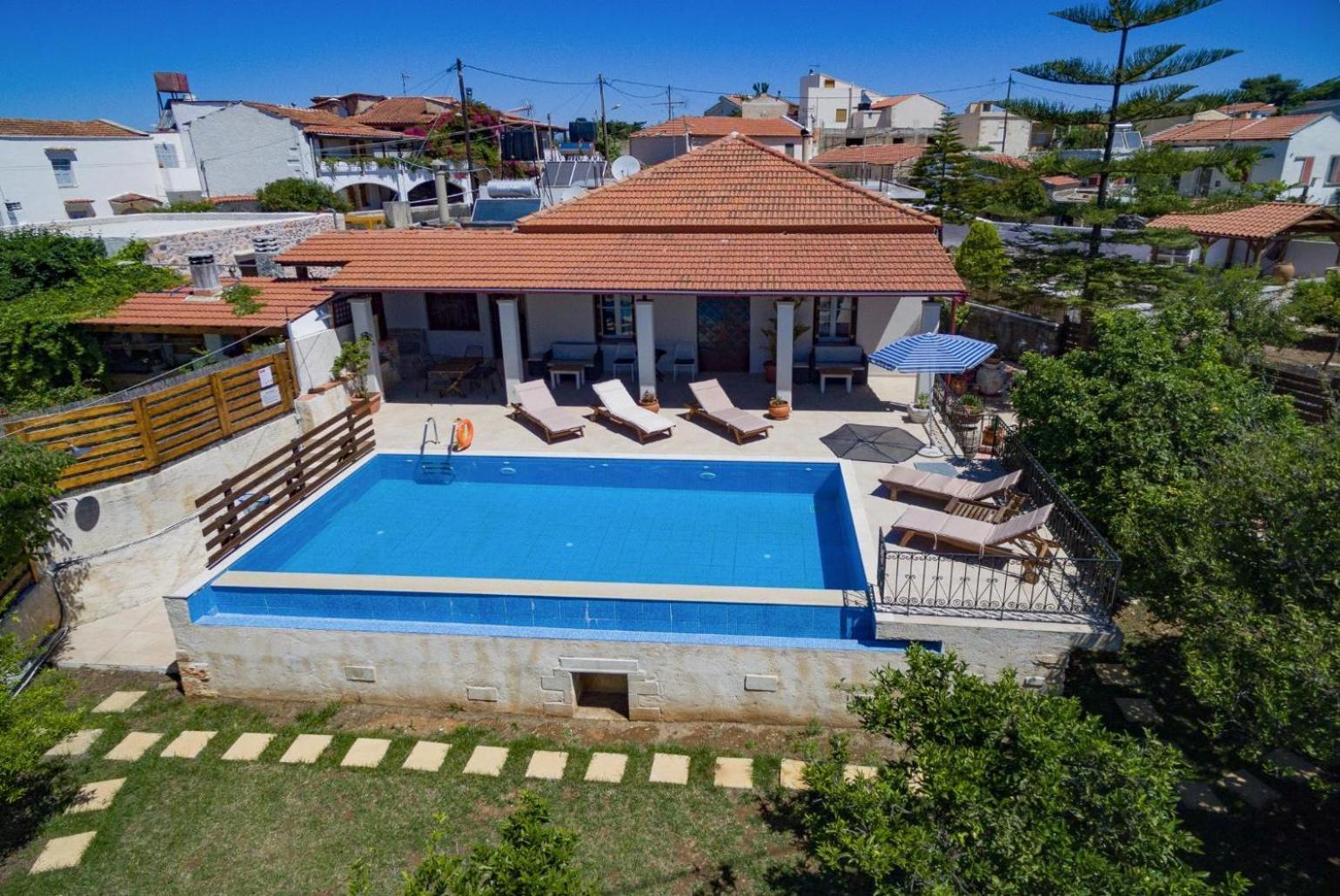 Villa Maro Large Private Pool Ac Wifi Κάτω Κεφαλάς Εξωτερικό φωτογραφία